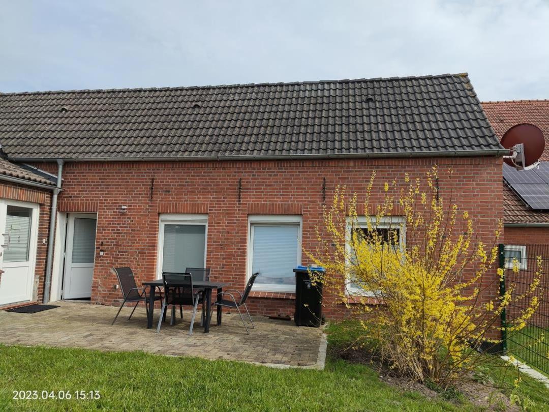 Ferienwohnung Wildgans 2 Dollart Ostfriesland Ditzumerverlaat Exterior foto